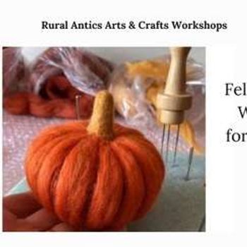 Felt Pumpkin Workshop