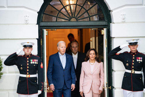 Joe Biden and Kamala Harris