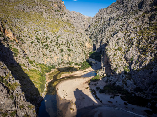 Torrent de Pareis, Sa Calobra, Mallorca, Balearen, Spanien