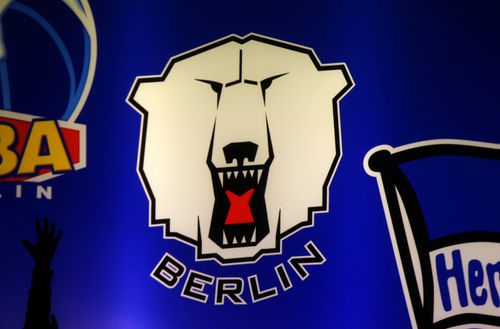 Logo des Berliner Eishockeyclubs „Eisbaeren Berlin“, Berlin.