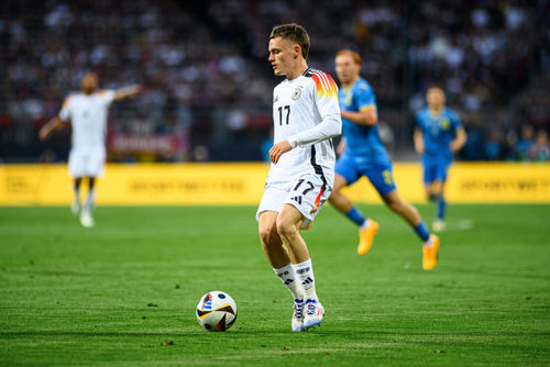 NÜRNBERG, DEUTSCHLAND - 3. JUNI 2024: Florian Wirtz, Freundschaftsspiel Deutsch gegen Ukraine im Max-Morlock-Stadion / Spieler der Deutschen Nationalmannschaft / Fußball