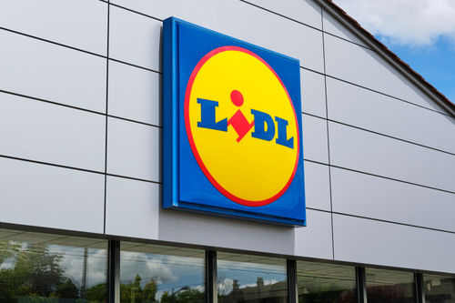 Lidl Logo / Lebensmittel / Discounter / Einzelhandel