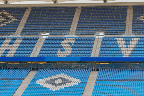 Volksparkstadion vom Fußballverein Hamburger SV