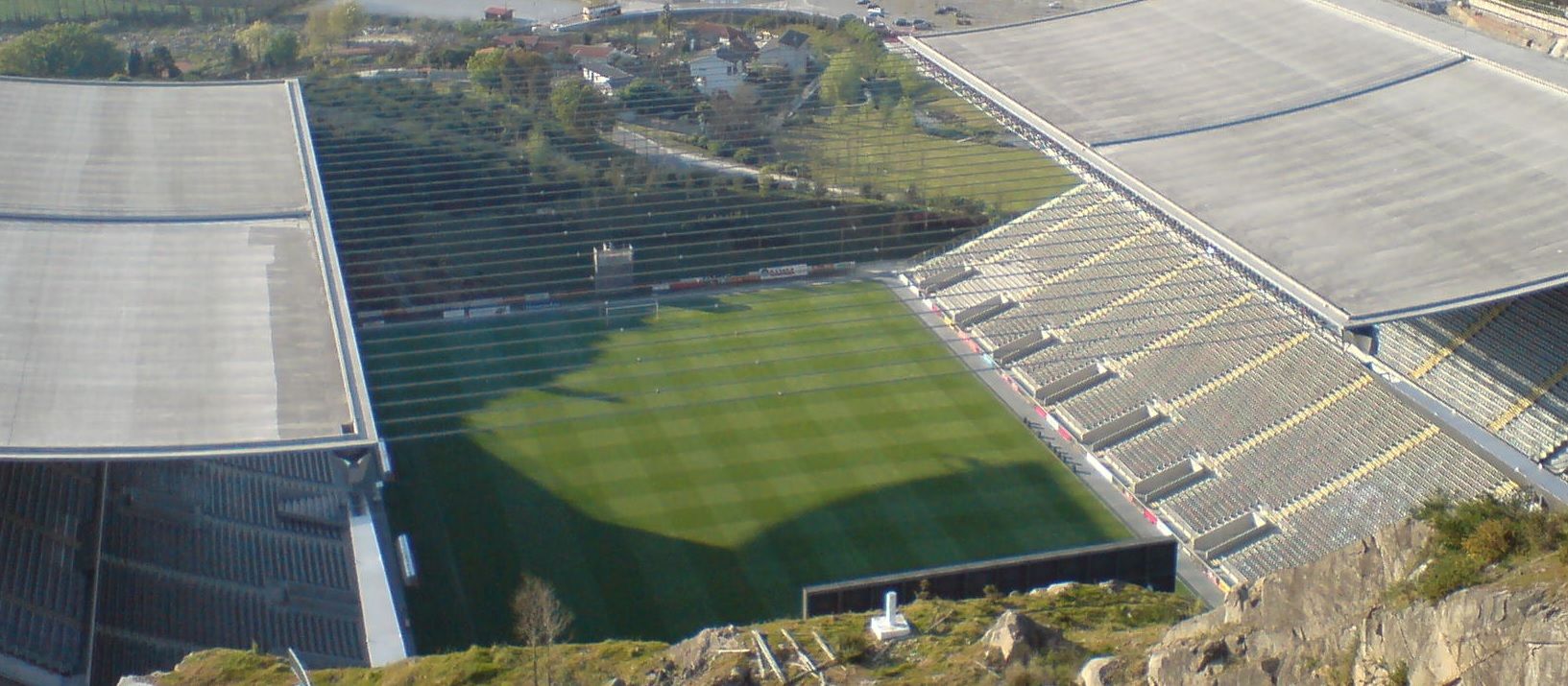 Braga Municipal StadiumBlue background