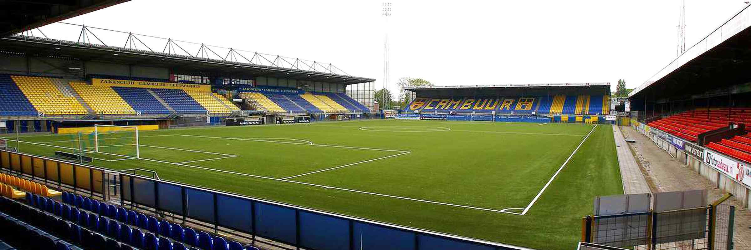 Cambuur StadionBlue background