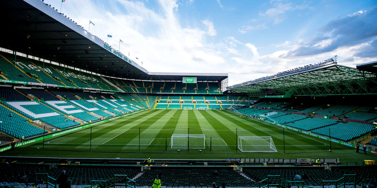 Celtic ParkBlue background