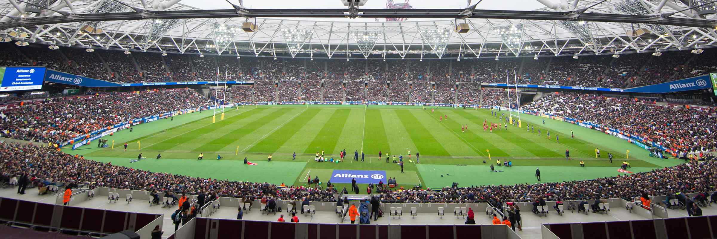 London StadiumBlue background