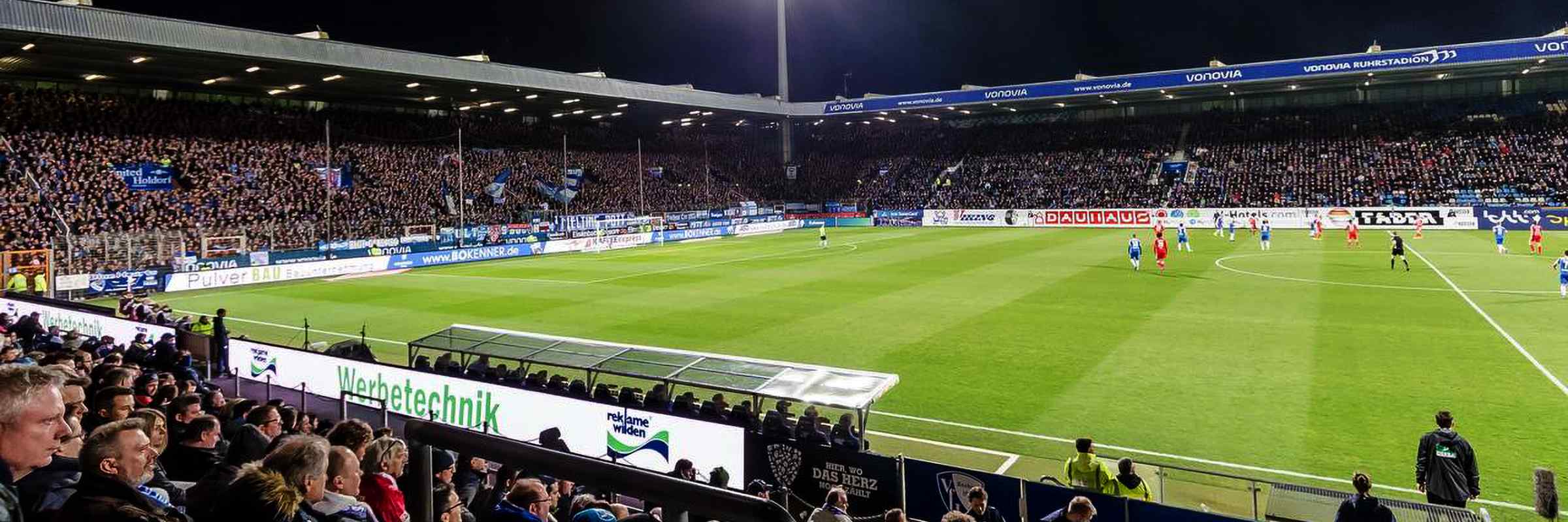 RuhrstadionBlue background