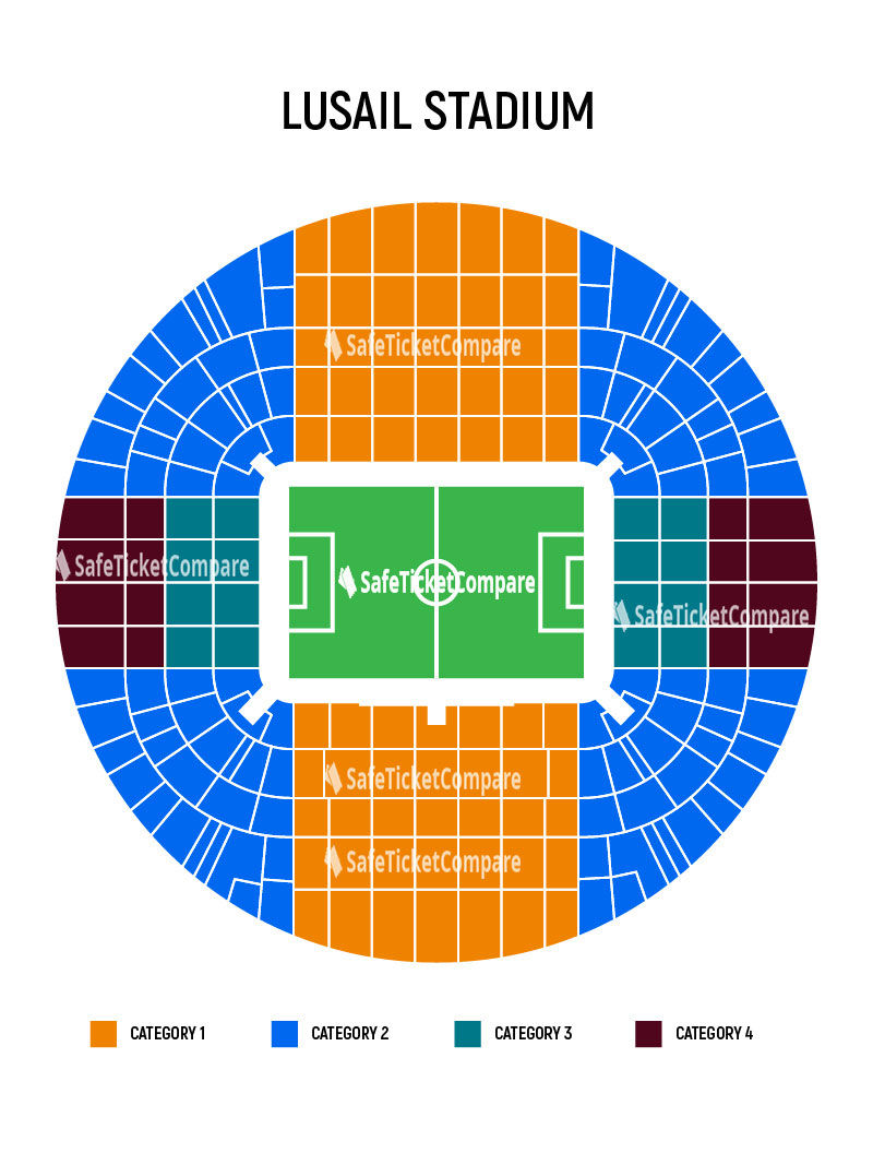 Lusail Iconic Stadium Seating Map