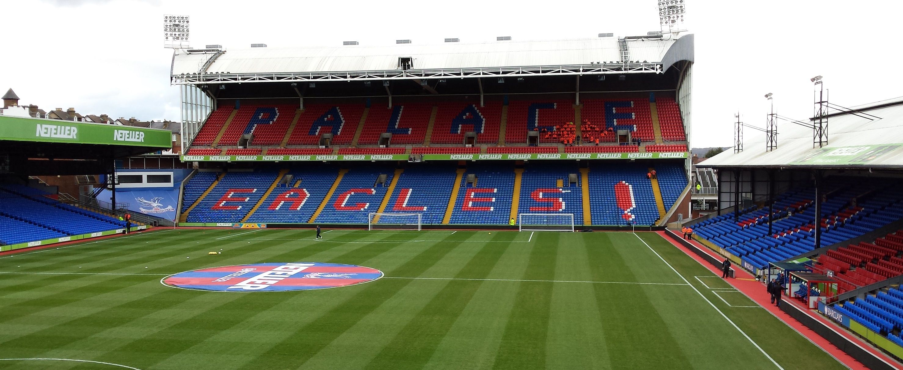 Selhurst ParkBlue background