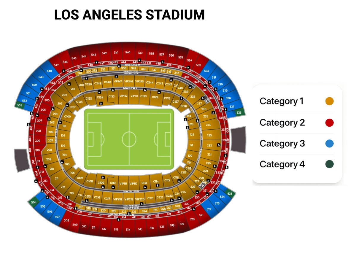 Toronto Stadium Seating Map