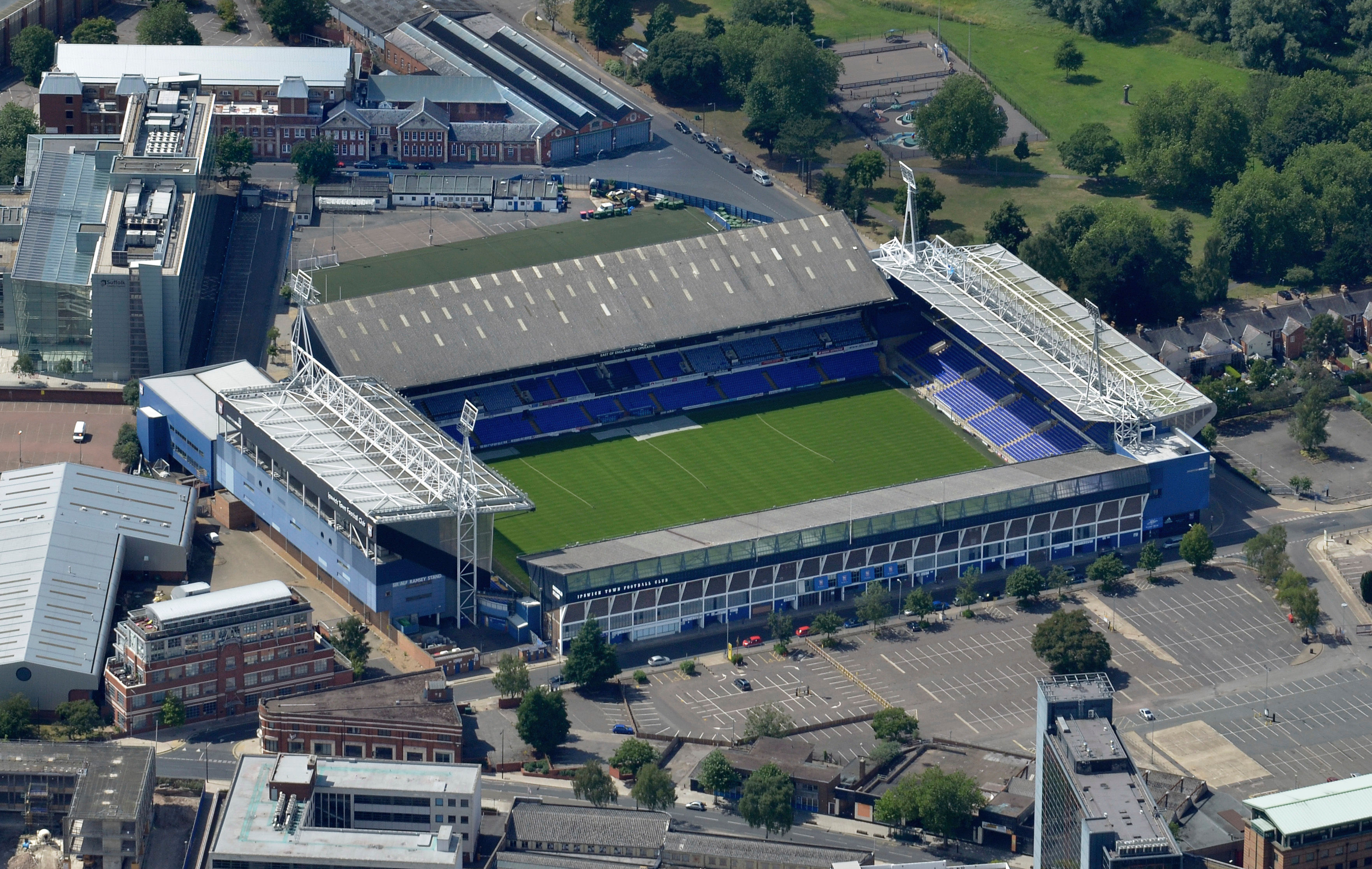 Seat-Compare.com: Portman Road Stadium,Ipswich.