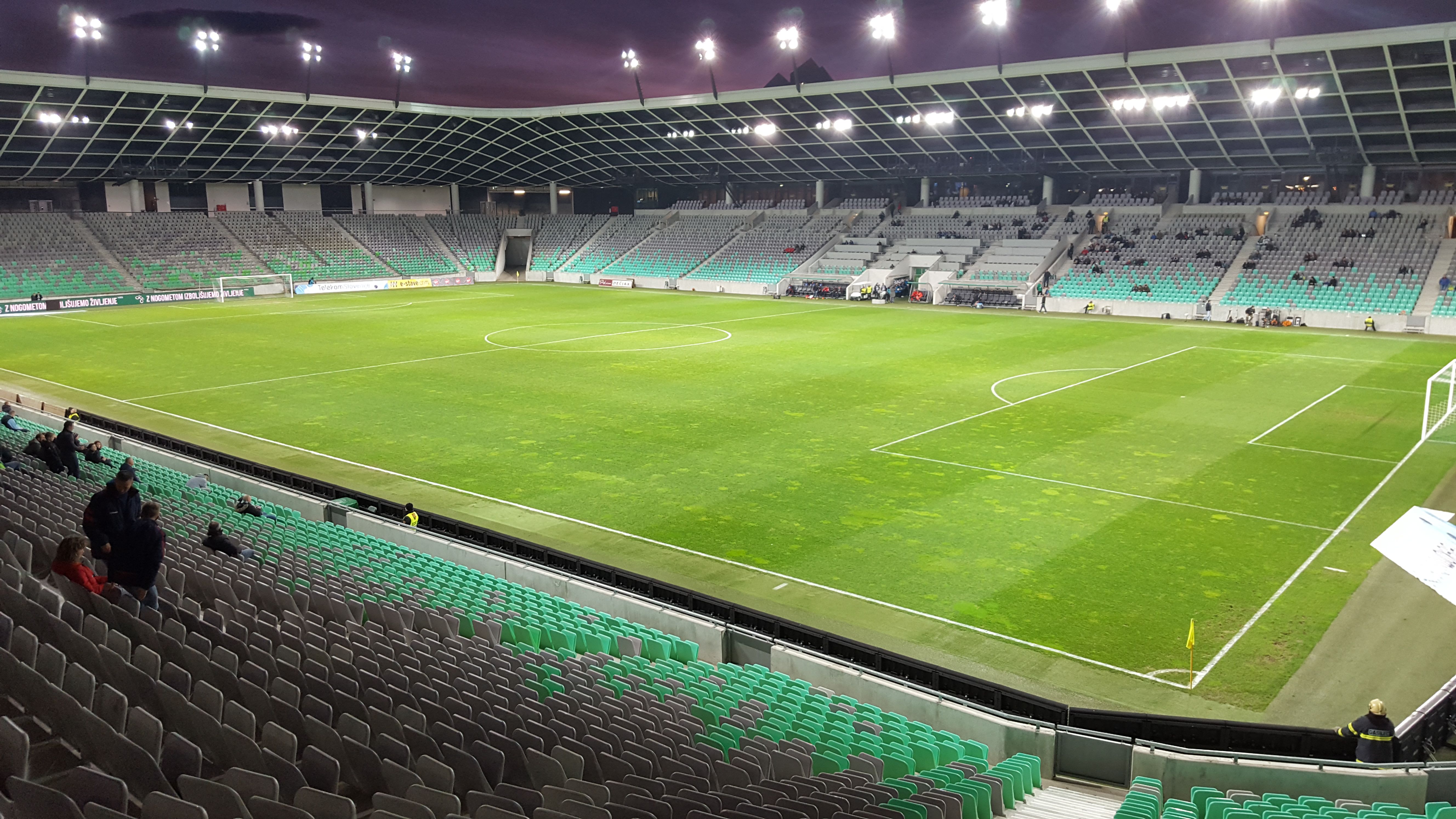 Stožice StadiumBlue background