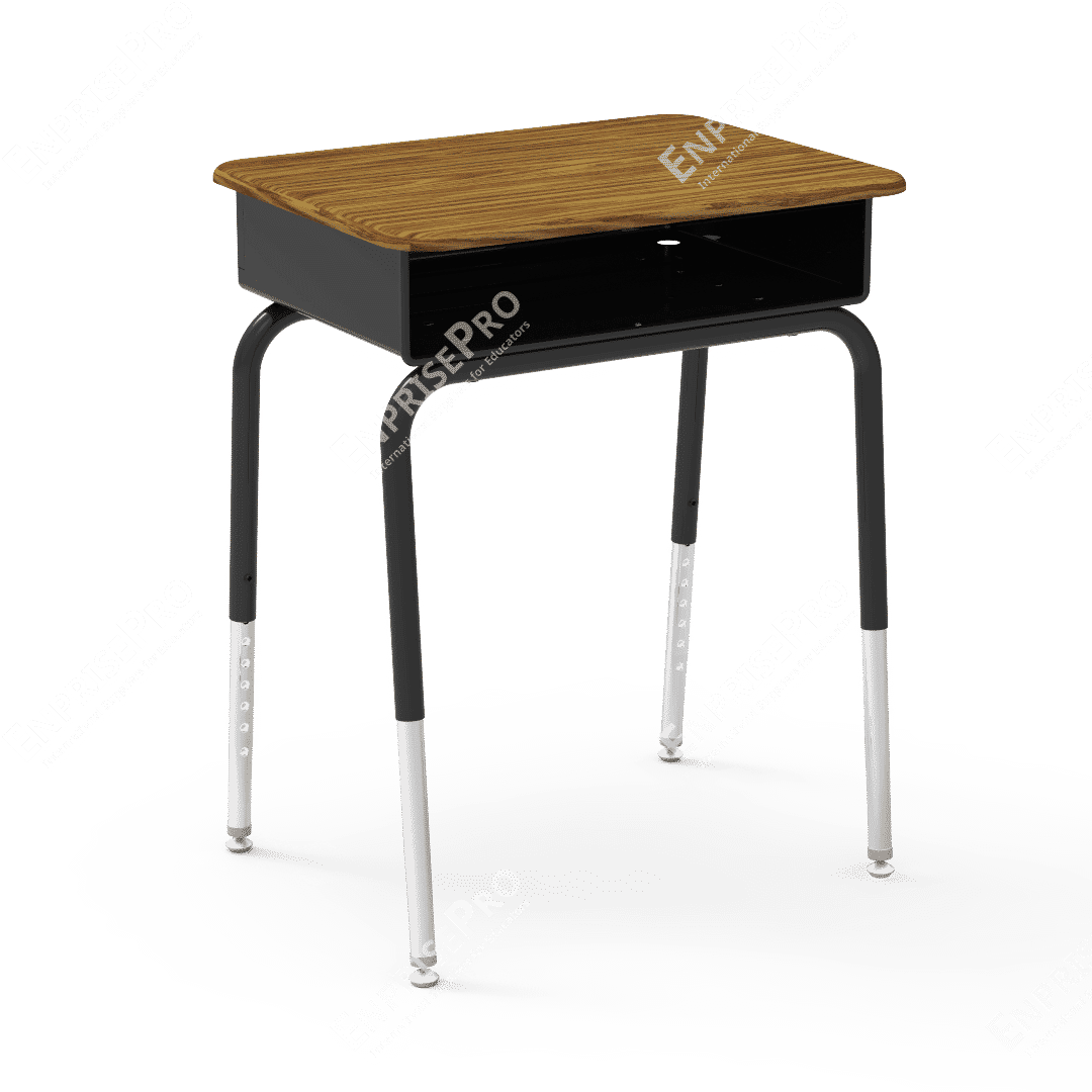 Desk with Metal Bookbox