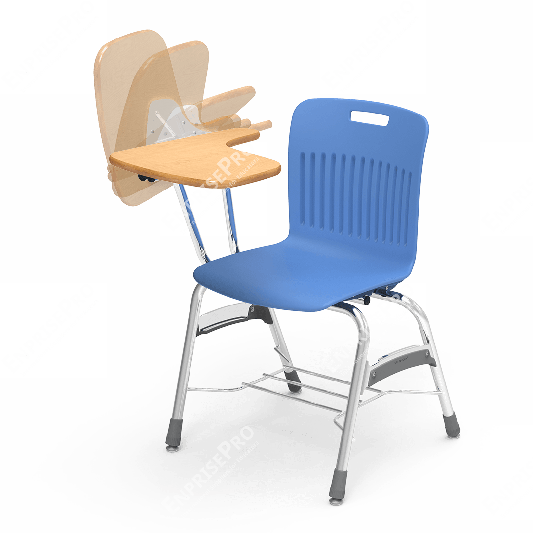 Folding Tablet Arm Chair