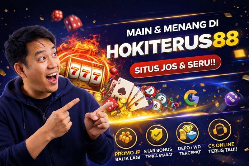Hokiterus88 ✈️ Situs Online Terbaik Dan Terpercaya Hingga Saat Ini image 1