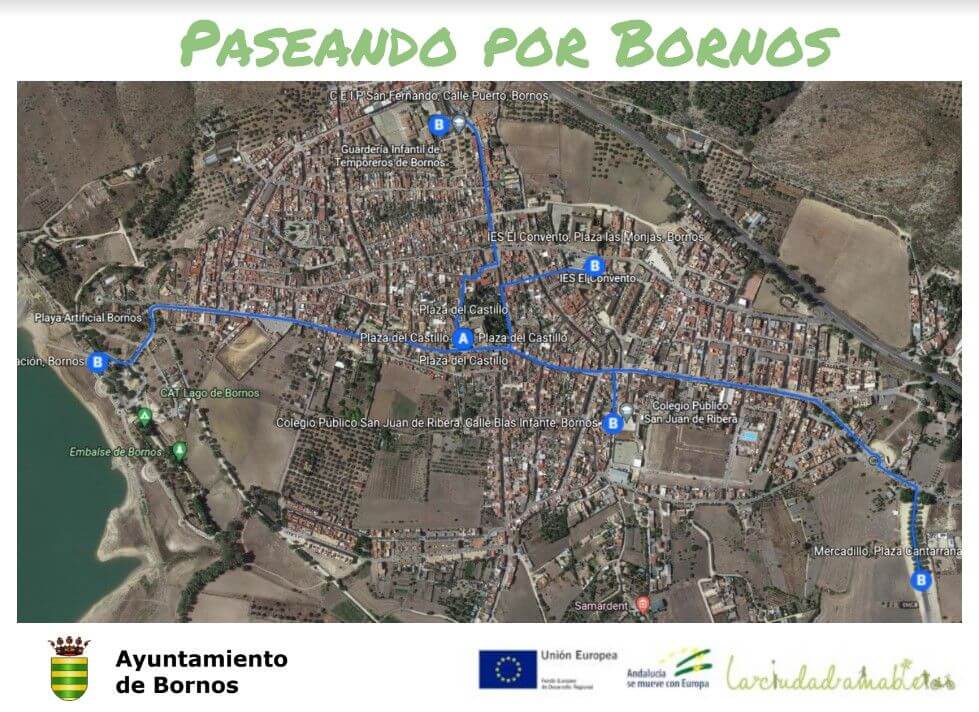 Imanen recorrido Paseando por Bornos