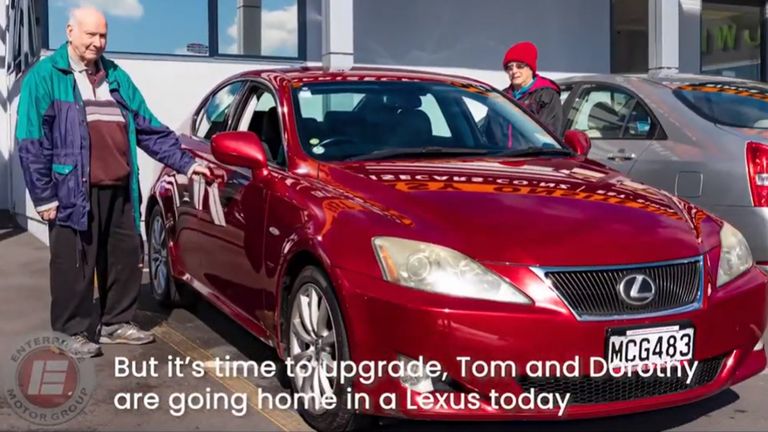 Tom bought his first car from Enterprise in 2009