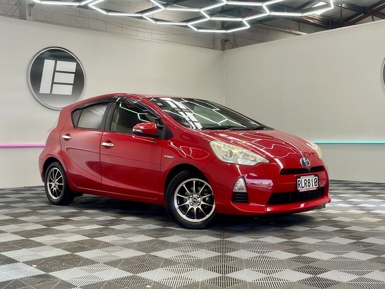 Toyota Aqua 2012 Test Drive Form