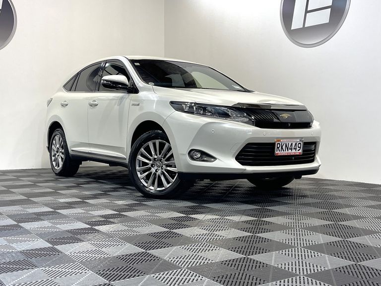 Toyota Harrier 2014 Test Drive Form