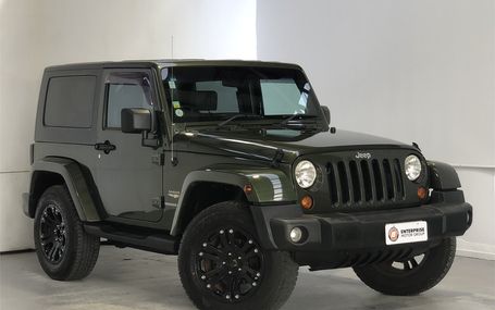 2008 Jeep Wrangler SAHARA Test Drive Form