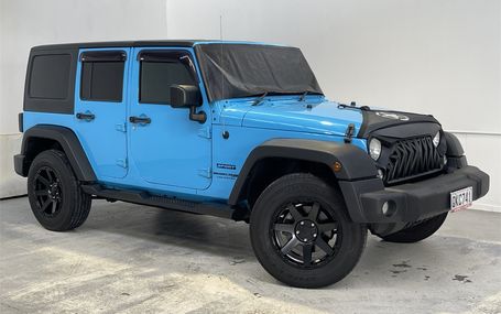 2018 Jeep Wrangler 4X4 UNLIMITED Test Drive Form