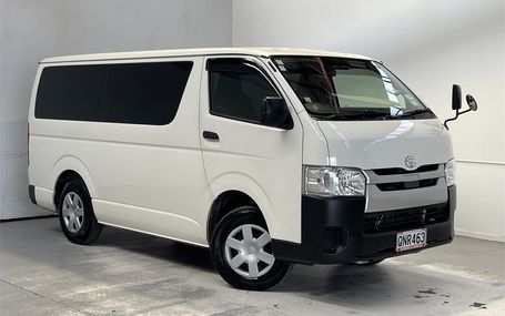 2018 Toyota Hiace DIESEL COMMERCIAL Test Drive Form