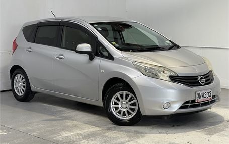 2013 Nissan Note X EMERGENCY BRAKE Test Drive Form