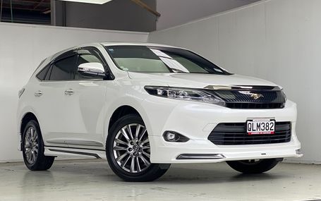 2015 Toyota Harrier WITH B/TOOTH AND 18``ALLOYS Test Drive Form