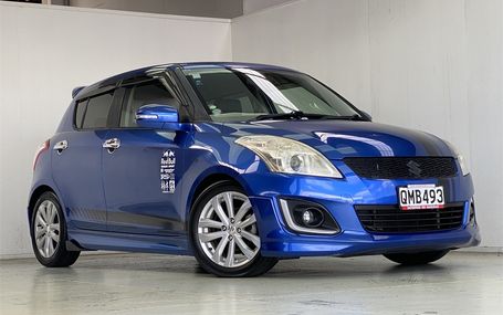 2013 Suzuki Swift WITH R/CAMERA AND 16``ALLOYS Test Drive Form