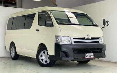 2013 Toyota Hiace 10 SEATER Test Drive Form
