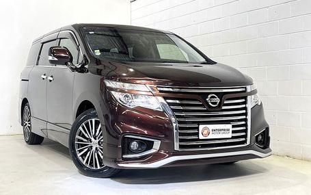 2014 Nissan Elgrand HIGHWAY STAR Test Drive Form