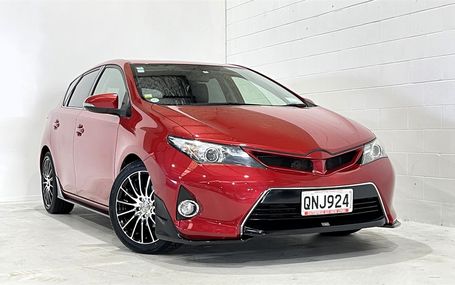 2013 Toyota Auris G S PACK Test Drive Form