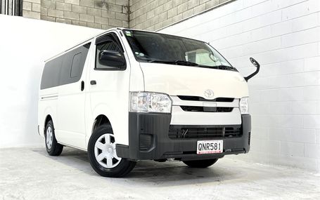 2019 Toyota Hiace LONG DX LOW 67,000 KMS Test Drive Form