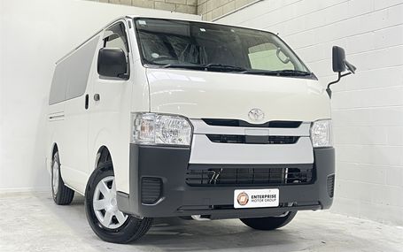 2019 Toyota Hiace LONG DX TWIN SLIDING DOORS Test Drive Form