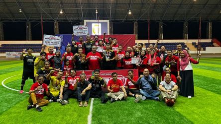 BPKAD Raih Juara 2 dalam Kejuaraan Mini Soccer Antar OPD Kukar 2024