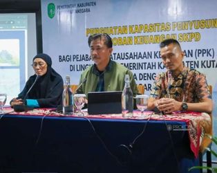 Penguatan Kapasitas Pejabat Penatausahaan Keuangan OPD Kukar Melalui Aplikasi Sistem Informasi Pemerintah Daerah (SIPD)