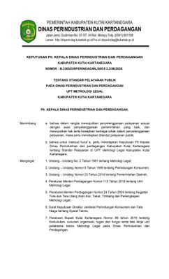 Standar Pelayanan Publik