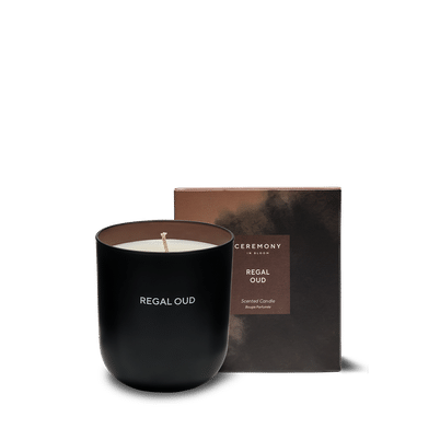 Regal Oud Scented Soy Wax Candle 240g