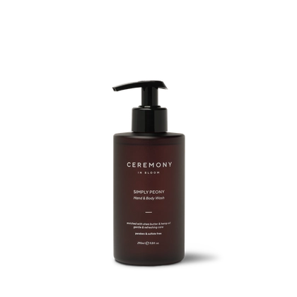 Simply Peony Hand & Body Wash 290mL