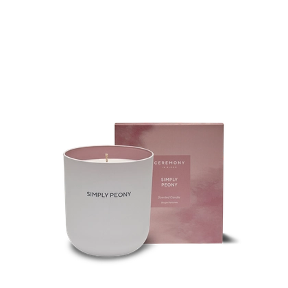 Simply Peony Scented Candle 300g