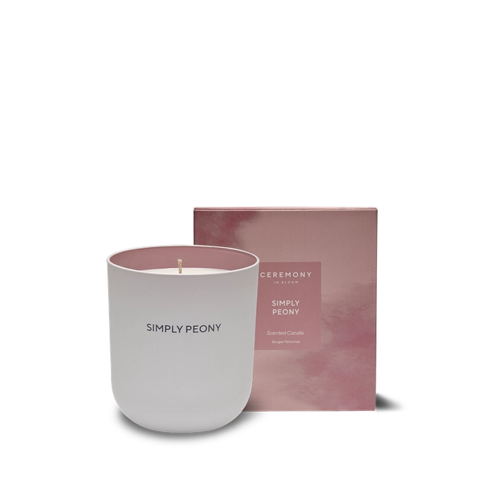 Simply Peony Scented Candle 300g