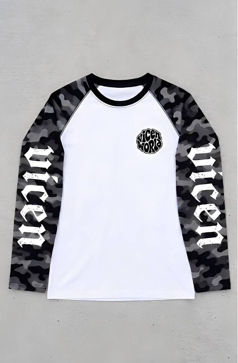 VICEN CAMOUFLAGE LONGSLEEVE