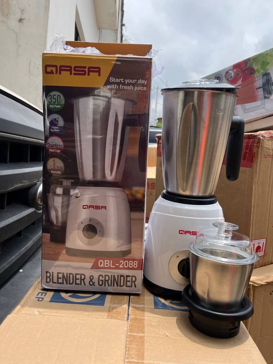 Qbl2088 qasa 2in1 stainless jar blender