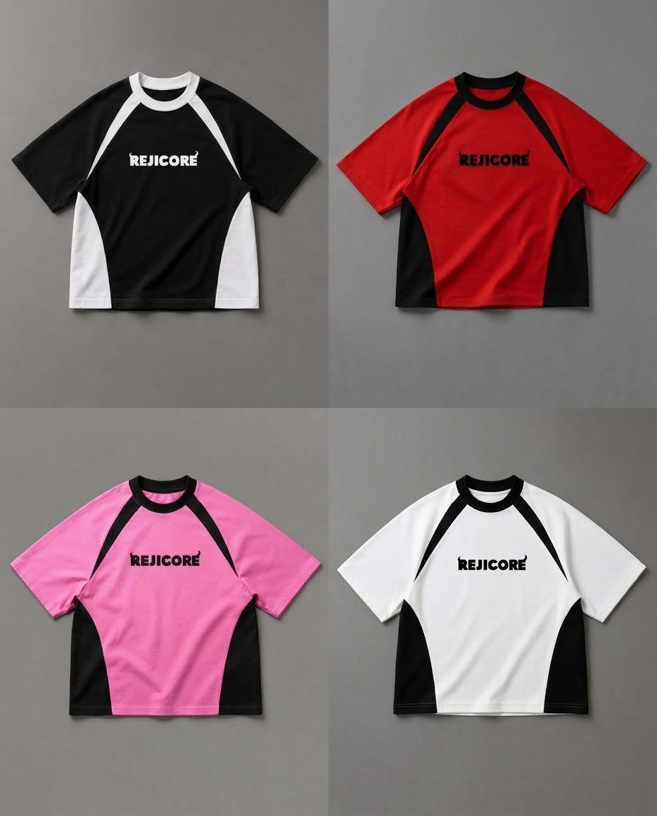 REJICORE Contrast Raglan Tee