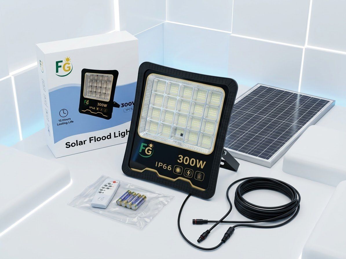 FG 300W Solar Flood Light