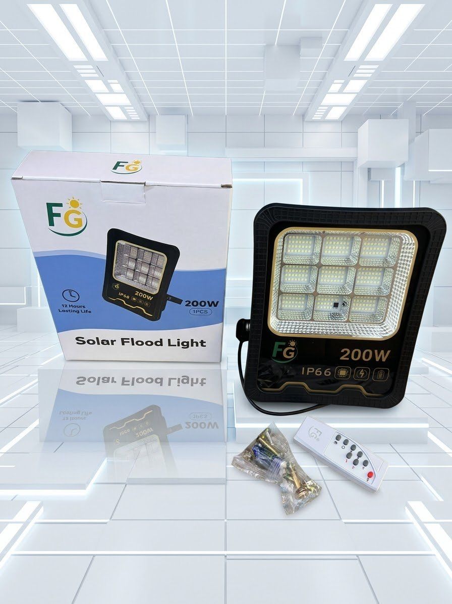 FG 200W Solar Flood Light