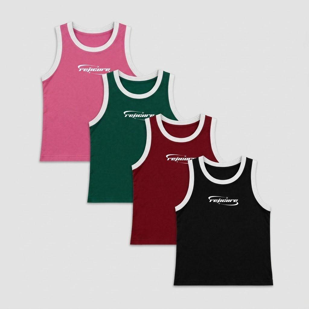 Rejicore Trim Tank tops