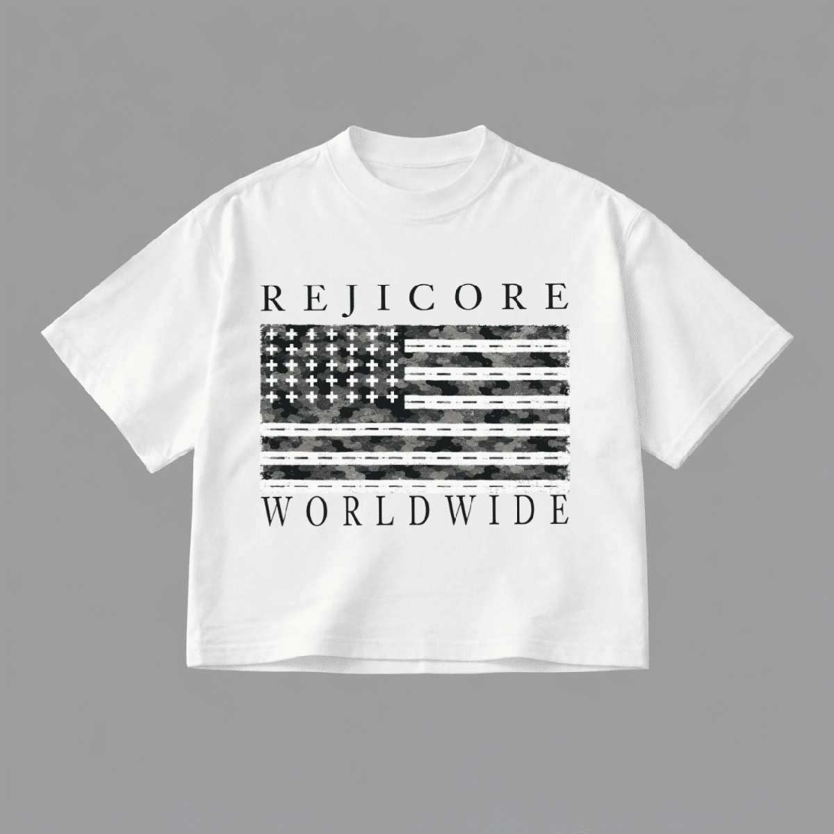 Distressed Flag Tee