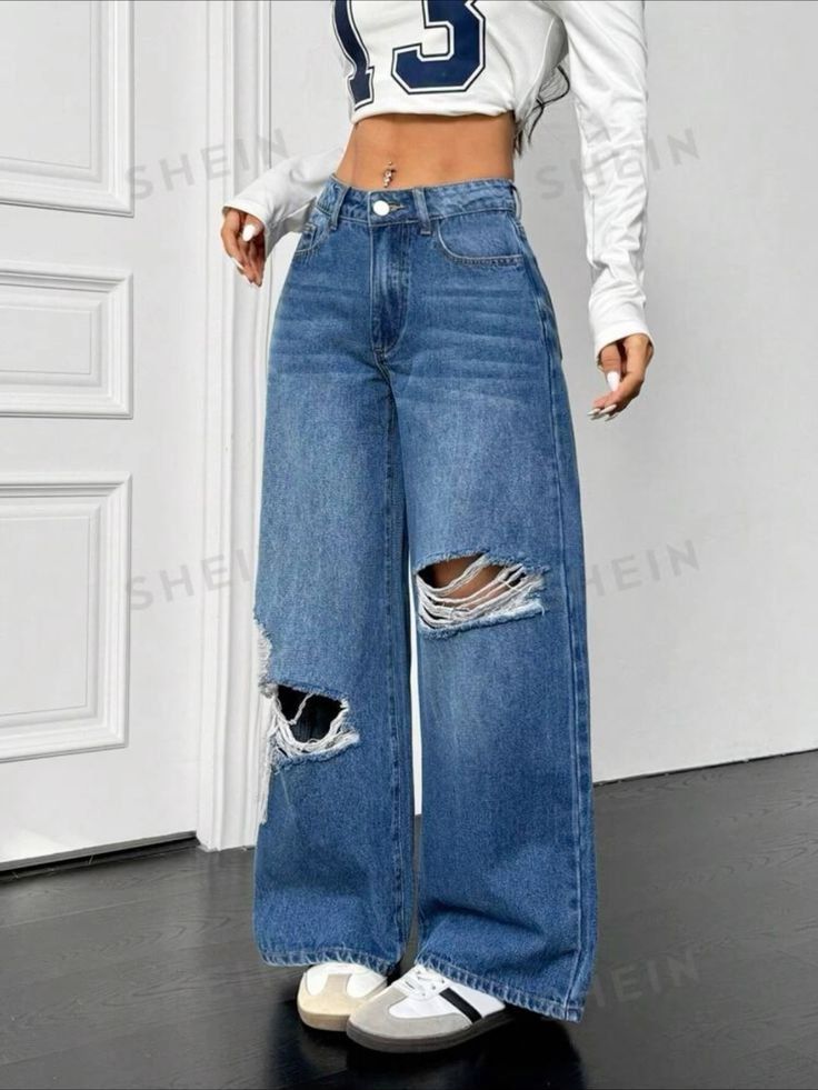 Female stock jeans